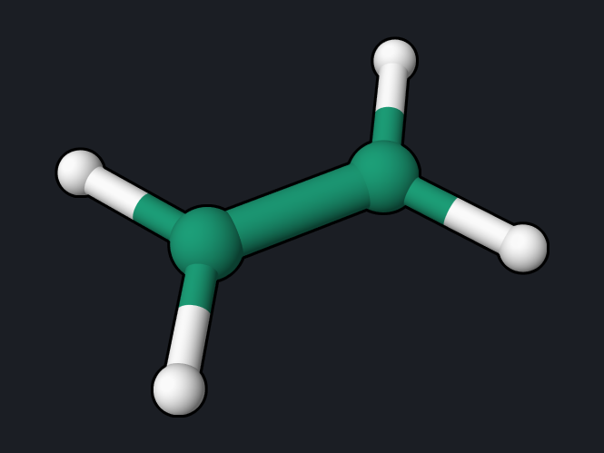 Planar ethylene
